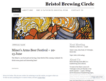 Tablet Screenshot of bristolbrewers.wordpress.com