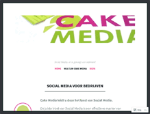 Tablet Screenshot of cakemedianl.wordpress.com