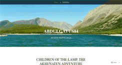 Desktop Screenshot of abdulgayus84.wordpress.com