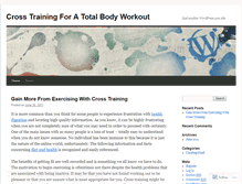 Tablet Screenshot of healthcoaching65.wordpress.com