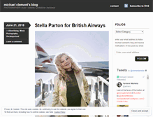 Tablet Screenshot of michaelclement.wordpress.com
