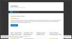 Desktop Screenshot of omlinux.wordpress.com