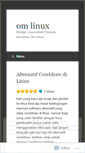 Mobile Screenshot of omlinux.wordpress.com