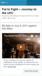 Mobile Screenshot of mmafighter.wordpress.com