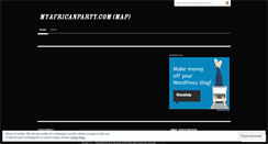 Desktop Screenshot of myafricanparty.wordpress.com
