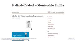 Desktop Screenshot of italiadeivalorimontecchio.wordpress.com