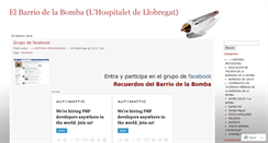 Desktop Screenshot of barriodelabomba.wordpress.com