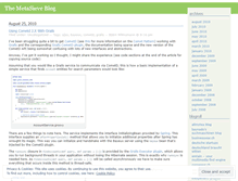Tablet Screenshot of metasieve.wordpress.com