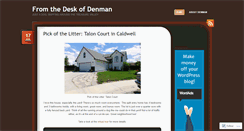 Desktop Screenshot of deskofdenman.wordpress.com