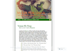 Tablet Screenshot of mylifewithlizards.wordpress.com