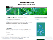 Tablet Screenshot of lakewoodreader.wordpress.com