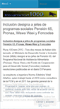 Mobile Screenshot of integracion1060.wordpress.com