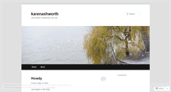 Desktop Screenshot of karenashworth.wordpress.com