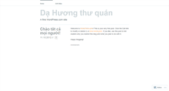 Desktop Screenshot of dahuong2210.wordpress.com
