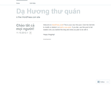 Tablet Screenshot of dahuong2210.wordpress.com