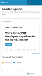 Mobile Screenshot of bendedspoon.wordpress.com