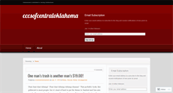 Desktop Screenshot of cccsofcentraloklahoma.wordpress.com