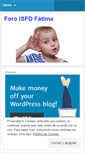 Mobile Screenshot of isfdnsfatima.wordpress.com