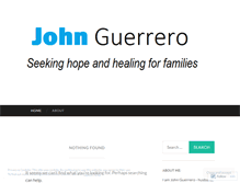 Tablet Screenshot of jpguerrero.wordpress.com