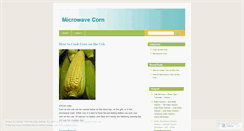 Desktop Screenshot of microwavecorn.wordpress.com