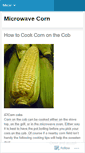 Mobile Screenshot of microwavecorn.wordpress.com