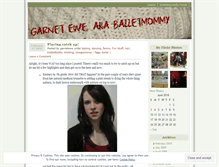 Tablet Screenshot of garnetewe.wordpress.com