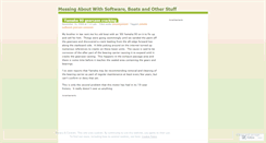 Desktop Screenshot of messingabout.wordpress.com