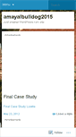 Mobile Screenshot of amayalbulldog2015.wordpress.com