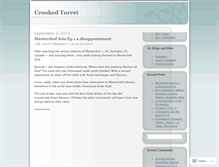 Tablet Screenshot of crookedturret.wordpress.com