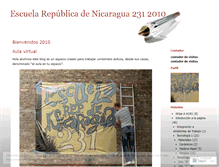 Tablet Screenshot of escnicaragua.wordpress.com