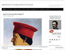 Tablet Screenshot of ideawriter.wordpress.com
