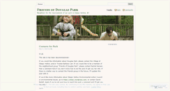 Desktop Screenshot of friendsofdouglaspark.wordpress.com