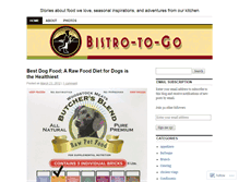 Tablet Screenshot of bistrotogoblog.wordpress.com
