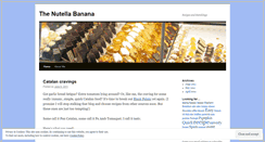 Desktop Screenshot of nutellabanana.wordpress.com