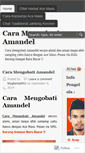Mobile Screenshot of caramengobatiamandel430.wordpress.com