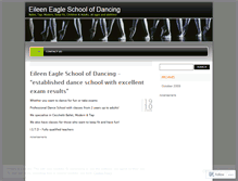 Tablet Screenshot of eileeneagleschoolofdance.wordpress.com