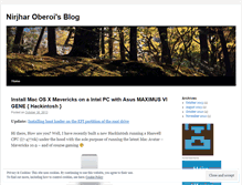 Tablet Screenshot of noberoi.wordpress.com