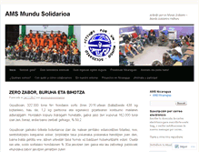 Tablet Screenshot of amsmundusolidarioa.wordpress.com