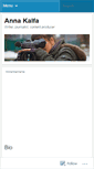 Mobile Screenshot of annakalfa.wordpress.com