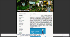 Desktop Screenshot of lesfontanielles.wordpress.com