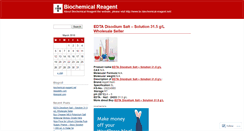 Desktop Screenshot of bkbcbiochemicalreagent.wordpress.com