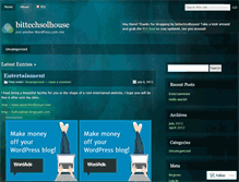 Tablet Screenshot of bittechsolhouse.wordpress.com