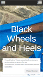 Mobile Screenshot of blackwheelsandheels.wordpress.com