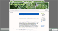 Desktop Screenshot of farmhousefarm.wordpress.com