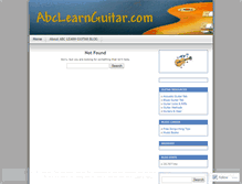 Tablet Screenshot of guitarcoach.wordpress.com
