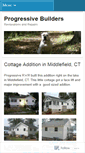 Mobile Screenshot of progressivebuilding.wordpress.com