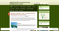 Desktop Screenshot of esperantoalagoas.wordpress.com