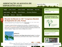 Tablet Screenshot of esperantoalagoas.wordpress.com