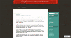 Desktop Screenshot of curingprocrastination.wordpress.com