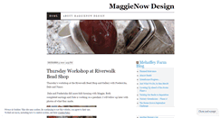 Desktop Screenshot of maggienowdesign.wordpress.com